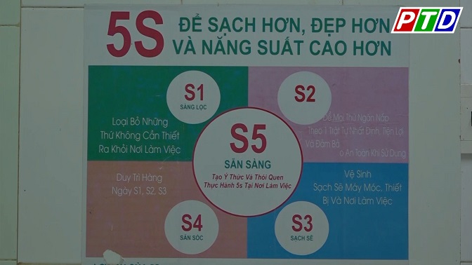 Phát động và thực hiện Mô hình 5S trong cơ quan công đoàn